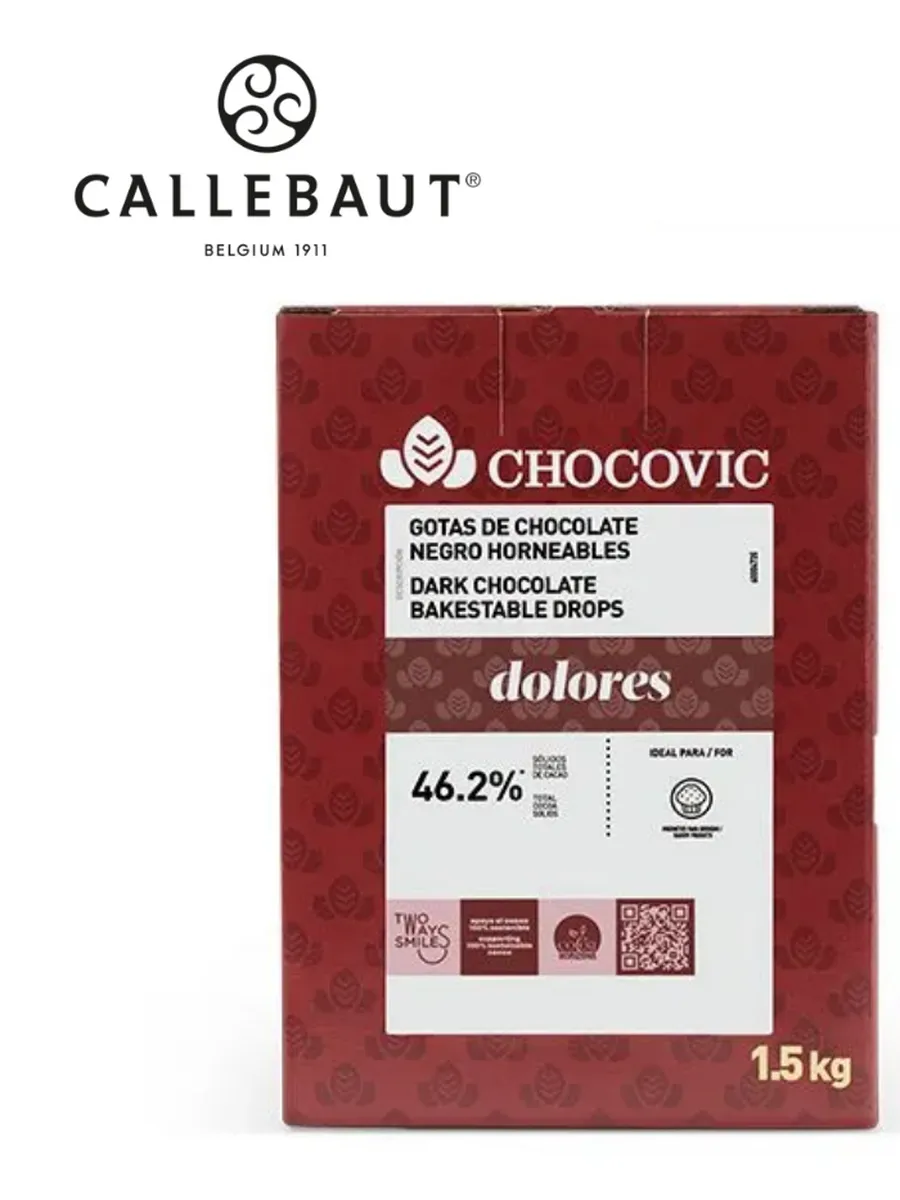 Шоколад Chocovic  Dolores 46.2% темный