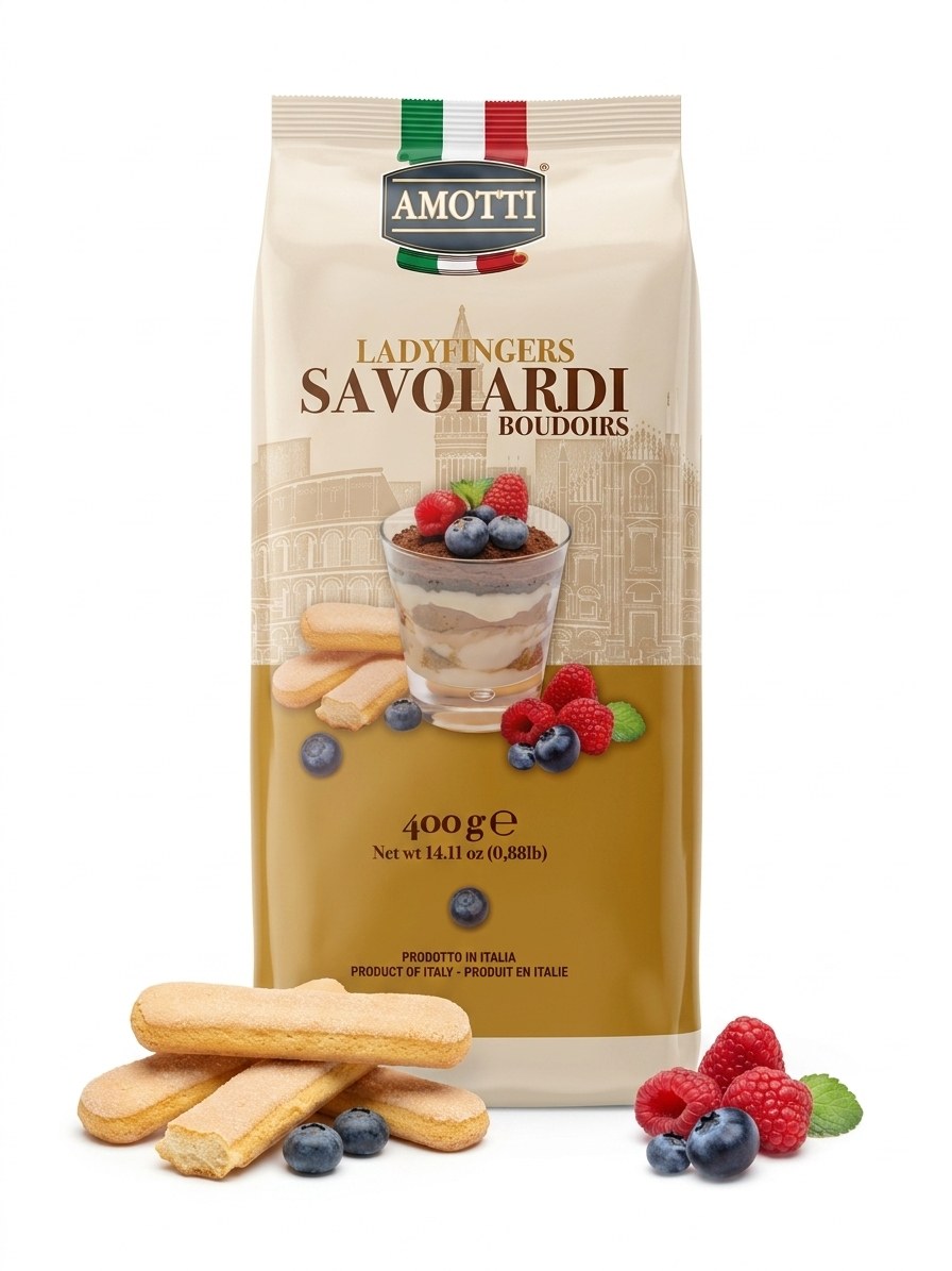 Печенье савоярди Amotti  400гр