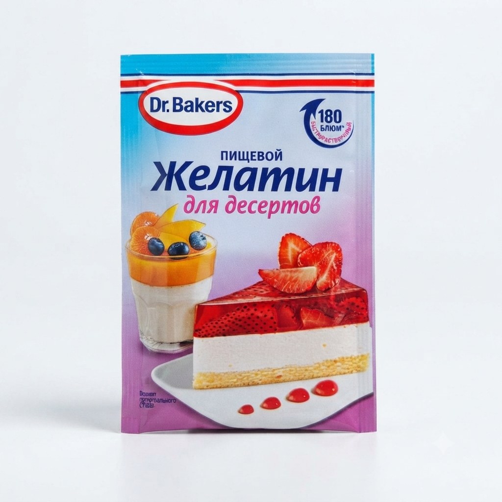 Желатин для десертов Dr.Bakers 10гр