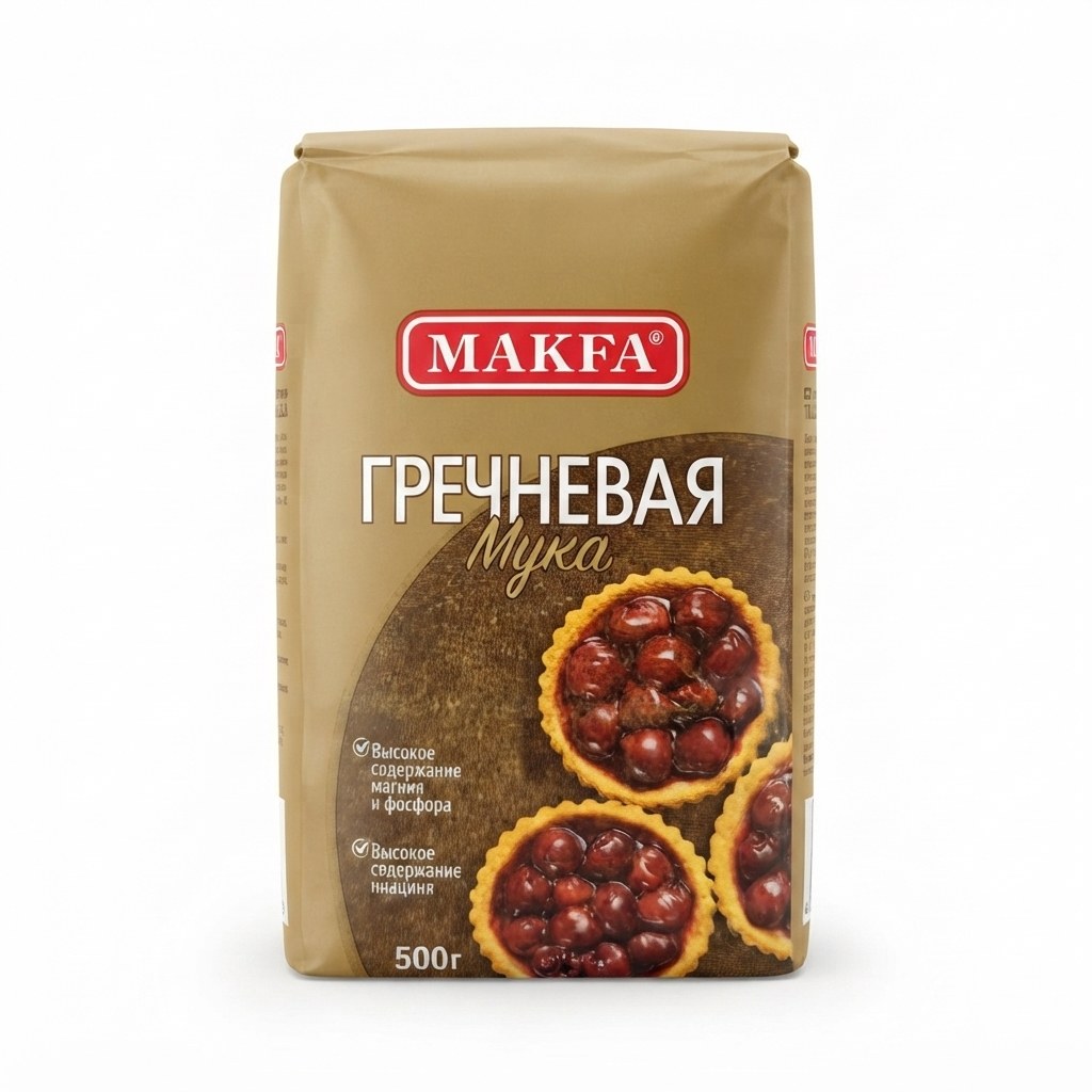 Мука гречневая Makfa 500 гр