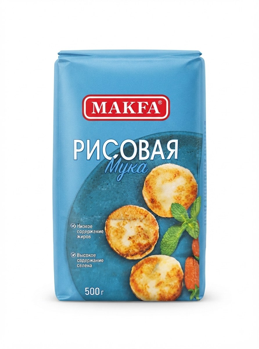 Мука рисовая Makfa  500 гр