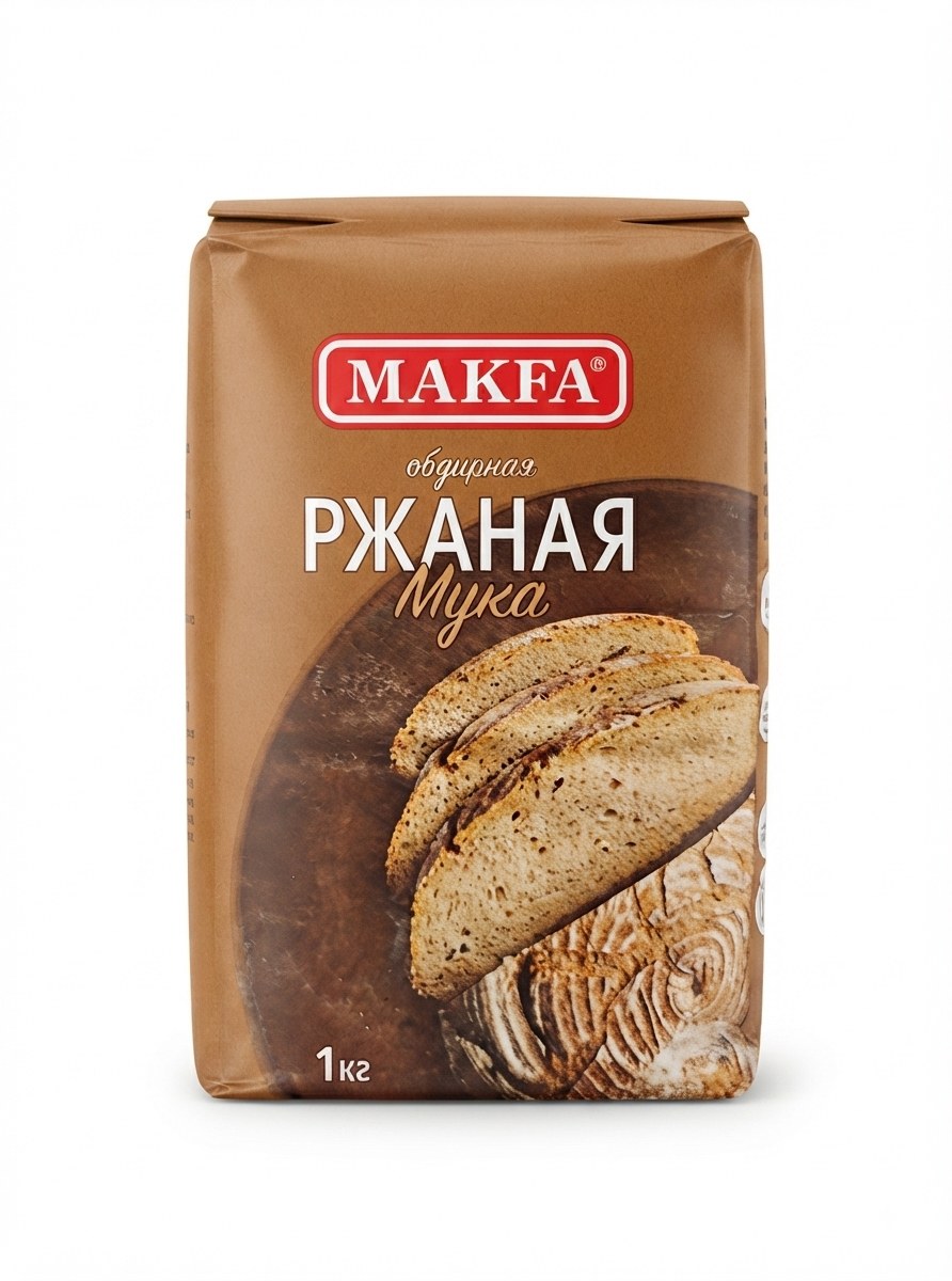 Мука ржаная Makfa 1кг