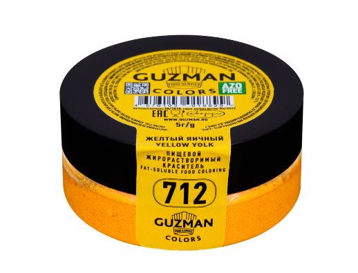 Краситель Guzman Желтый яичный