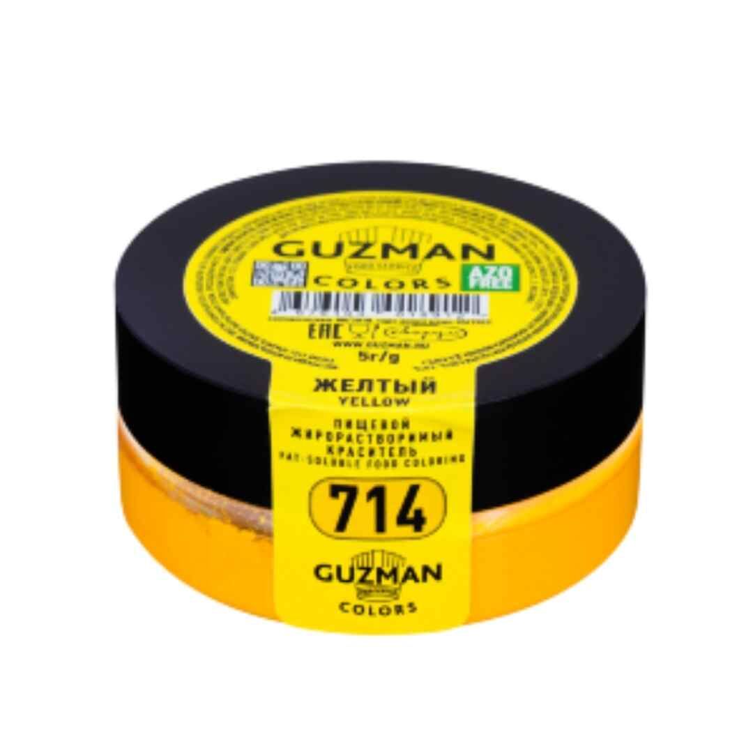 Краситель Guzman желтый 5г