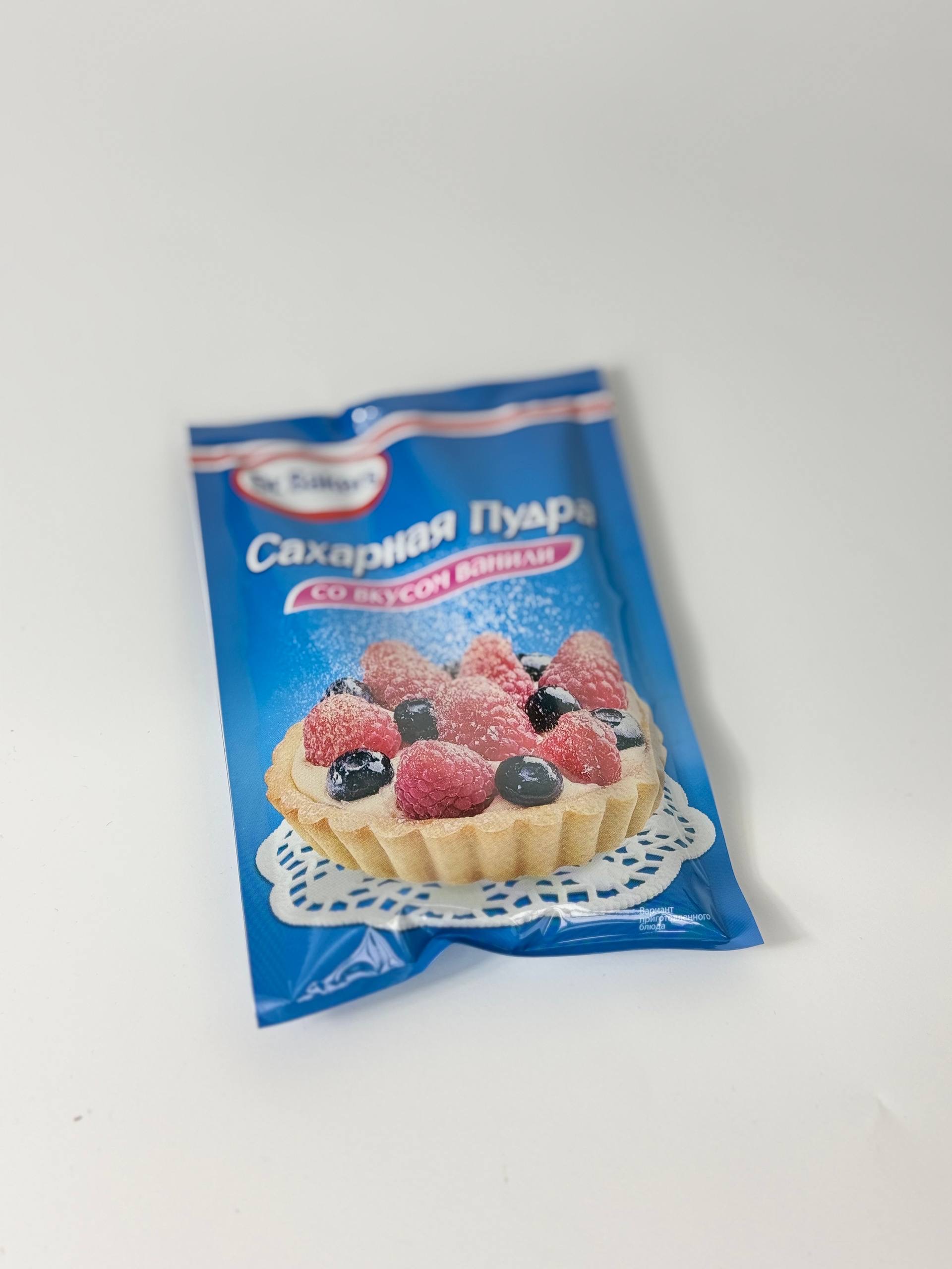 Сахарная пудра ваниль Dr. Bakers 80гр
