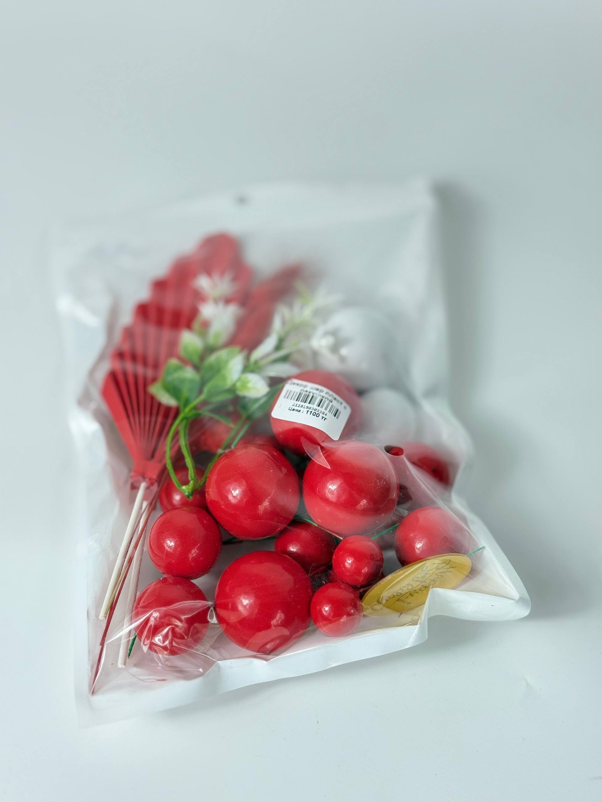Декор шар пласт с ракушкой