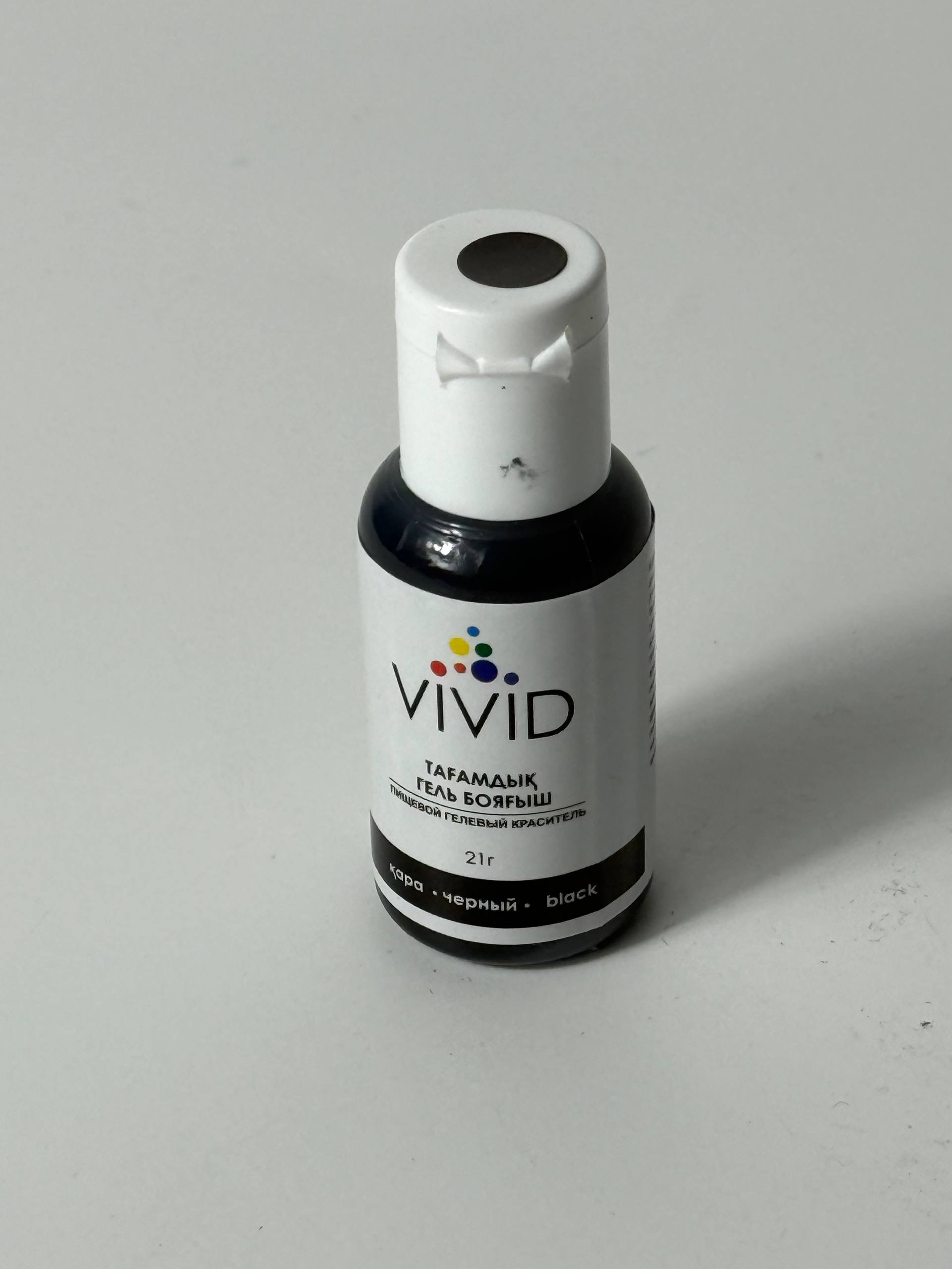 Краситель гелевый "VIVID" черный 21гр