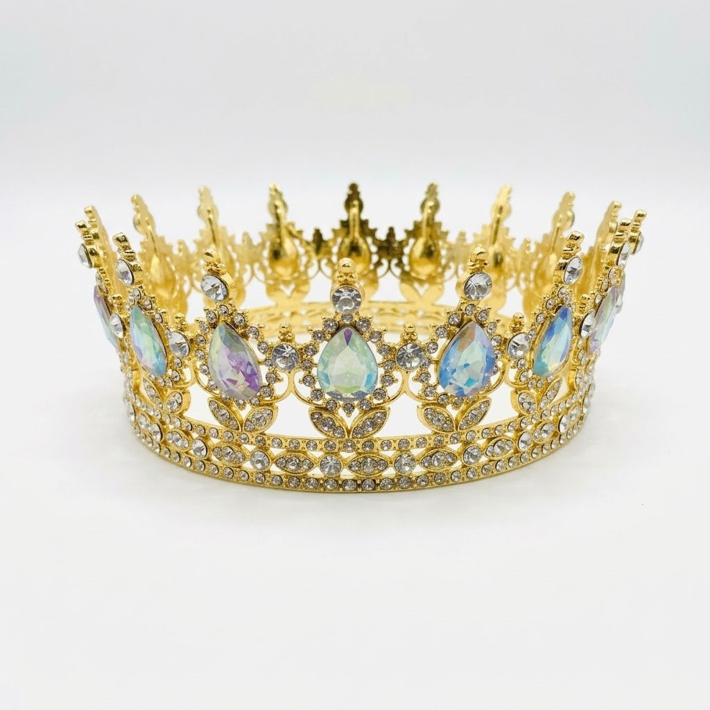 Корона металл 12см хамелеон