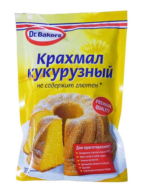 Кукурузный крахмал Dr. Bakers 100гр