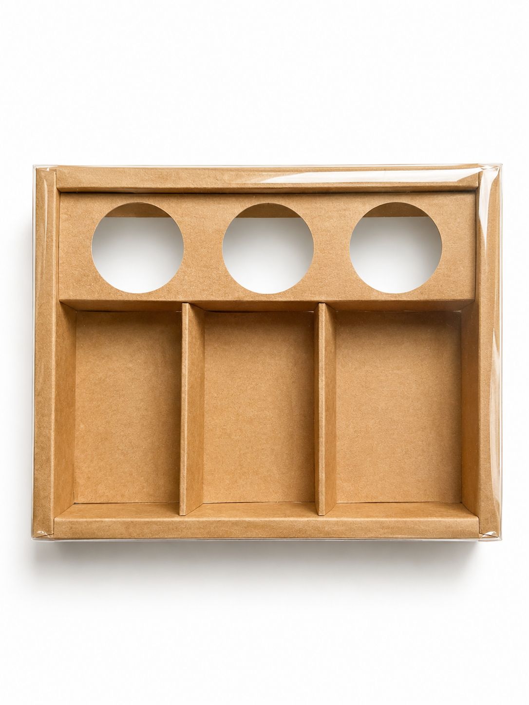 Коробка  31*23*5 (3 соусника)