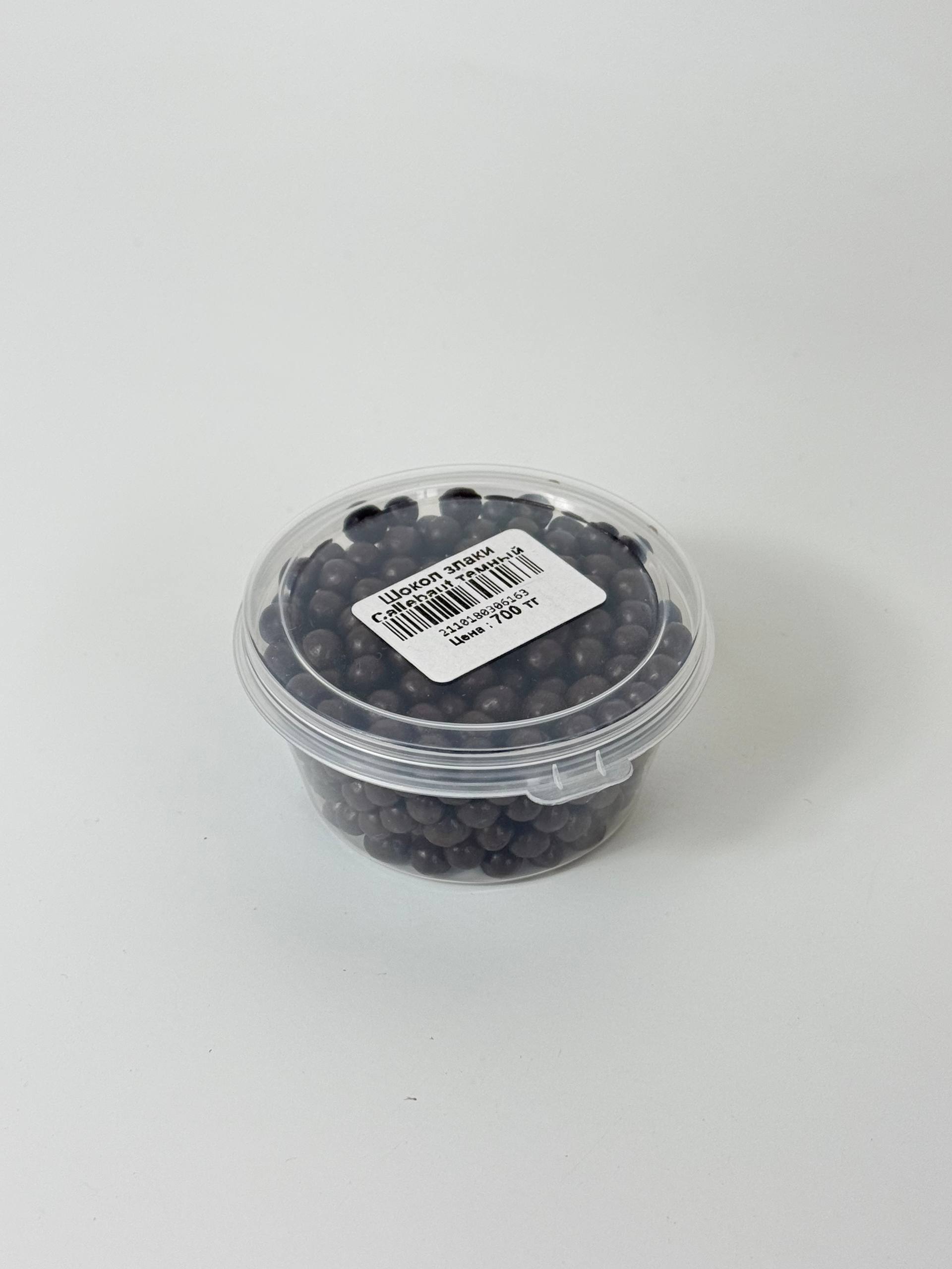 Шокол злаки Callebaut темный шт