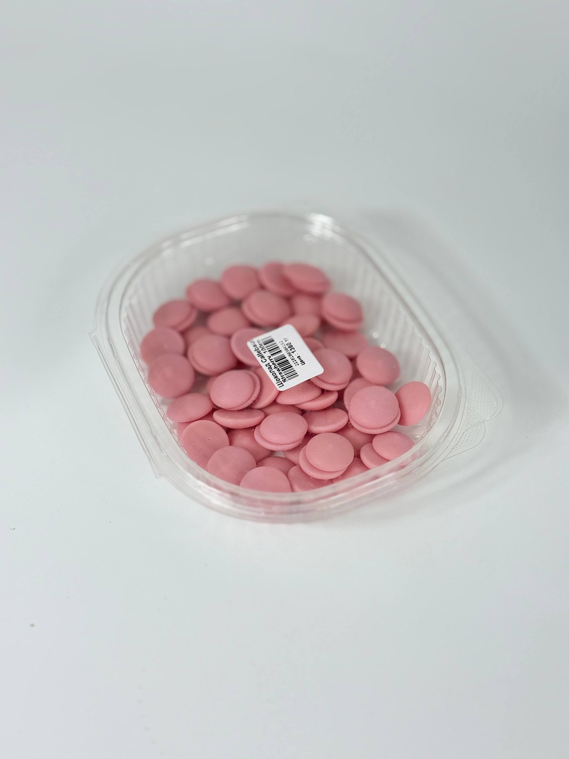 Шоколад Callebaut Strawberry, 100гр